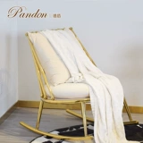 Современный и минималистичный дизайнерский диван для отдыха из нержавеющей стали для спальни