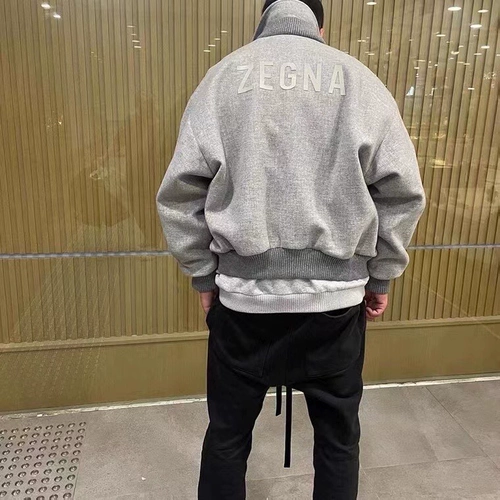 Новый туман x zegna jeonia совместный алфавитный имплантированный пух