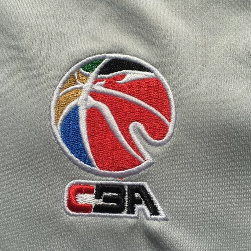 Черно -цепное классическое спонсорство CBA Blue Grey Basketball Reveree Takes Jacket может настроить печатную диаграмму бесплатную доставку