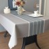 Bắc âu không thấm nước khăn trải bàn chống bỏng dùng một lần bảng màu rắn vải hình chữ nhật bàn cà phê mat đơn giản hiện đại khăn trải bàn Khăn trải bàn
