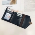 2018 phiên bản tiếng Hàn mới của ví nữ ngắn phần Sen in triều retro khóa mỏng ví nữ gói thẻ ví tiền xu leonardo ví Ví tiền