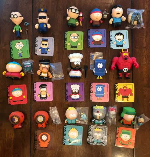 Виниловая фигурка (Kidrobot) Southern Park 1-го поколения — Paradise Park / Fatty Kenny, ПВХ 6–7 см