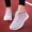 Kéo lại giày nữ mùa thu giày thể thao nữ đáy mềm nhẹ thoáng khí giày chạy bình thường nữ giày học sinh trung học cơ sở giày thể thao nữ
