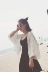 Mùa hè Hàn Quốc ren thêu voan quần áo chống nắng của phụ nữ lỏng lẻo ngắn áo khoác khăn choàng kem chống nắng áo sơ mi phần mỏng cardigan triều Áo sơ mi chiffon ren