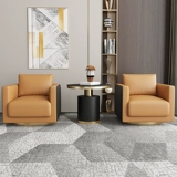 Светлый роскошный диван председатель VIP -приемной диван диван -стул Конференц -зал.