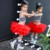 Ngày của trẻ em Trẻ em mới Trang phục khiêu vũ hiện đại Dịch vụ biểu diễn cổ vũ Trang phục khiêu vũ Jazz Trang phục váy lông vũ - Trang phục Trang phục
