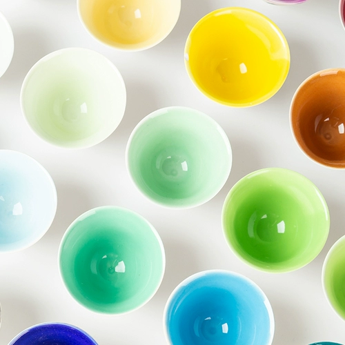 Глазурь может напрямую добавить воду и использовать цветовые цвета среднеквадратичная керамическая керамическая глазурь монохромная глазурь.