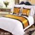 Đặc trưng mới năm-sao bộ đồ giường cao cấp khách sạn khách sạn giường khăn giường cờ giường đuôi pad giường bìa bảng cờ Trải giường