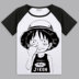 Phim hoạt hình Anime Sauron Road Bay Một Mảnh Xung Quanh Cổ Áo Màu Đen T-Shirt Nam Giới và Phụ Nữ Ngắn Tay Áo Quần Áo Kích Thước Lớn Quần Áo Mùa Hè những hình dán cute Carton / Hoạt hình liên quan