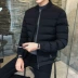 Áo khoác cotton nam phiên bản Hàn Quốc của áo khoác cotton dày mỏng 2018 mùa đông mới xuống quần short cotton ngắn giản dị áo jacket nam Đồng phục bóng chày