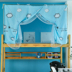 Phòng ngủ tập thể ký túc xá đại học net màn chống muỗi một mảnh giường đôi, giường ngủ, giường chống bụi Bed Skirts & Valances