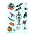 Trang điểm Halloween Trang điểm Khuôn mặt Trang điểm Nhãn dán Trang phục Đạo cụ Cơ thể Con người Trang điểm dễ thương Trang điểm vết thương - Sản phẩm Đảng / Magic / Hiệu suất 	phụ kiện cosplay cảnh sát	 Sản phẩm Đảng / Magic / Hiệu suất