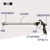Ihara w-101 mở rộng súng phun nối dài thanh tùy chỉnh thanh dài súng phun tường bên trong đặc biệt ống nghiêng súng phun sơn bình phun sơn máy phun bột bả tường Máy phun sơn cầm tay