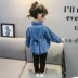 Áo sơ mi nữ mùa thu 2019 thời trang áo mới nước ngoài 0-5 tuổi nữ kho báu Phiên bản Hàn Quốc của áo khoác nước ngoài - Áo sơ mi Áo sơ mi