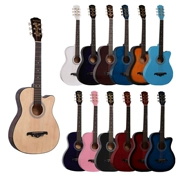 38 inch guitar acoustic guitar acoustic người mới bắt đầu guitar bắt đầu thực hành guitar sinh viên nhạc cụ nam và nữ - Nhạc cụ phương Tây