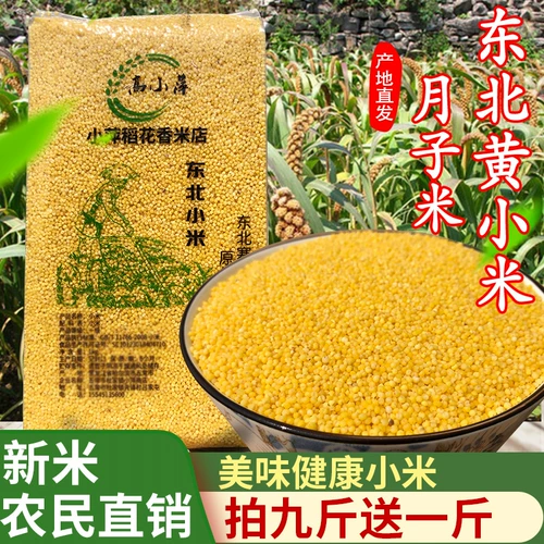 1 кг бесплатная доставка Xinmi Северо -восток желтый Xiaomi Farmhouse Небольшое желтое рисовое зерно