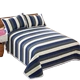 Bông cũ vải thô mat ba mảnh tấm ga trải giường mat 1.5 1.8 m gạo duy nhất đôi là tinh khiết bông mùa hè dày