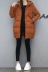 Khuyến mãi chống mùa mới xuống bông pad Phiên bản Hàn Quốc rộng rãi của phụ nữ rộng rãi áo khoác có đệm dài - Bông
