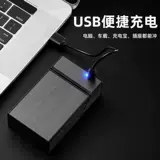 Портсигар с зарядкой, ветрозащитная вместительная и большая зажигалка, креативный набор, делается под заказ