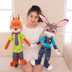 Crazy Animal City Plush Toy Doll Fox Nick Rabbit Judy Girl Gift Child Ragdoll Doll - Đồ chơi mềm gấu bông dễ thương Đồ chơi mềm