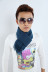 07 trường 尉 khăn bib cashmere mùa đông nam quân đội hâm mộ đất và không khí len tinh khiết đam mê quân đội ngoài trời bảo vệ lạnh khăn rằn Khăn quàng cổ / khăn quàng cổ