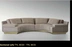 Cung điện chính cao cấp nội thất tùy chỉnh Fendi Fendi Bentley sofa vải cong giường TV - Bộ đồ nội thất Bộ đồ nội thất