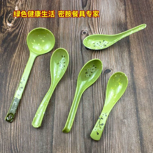 Бантаминовая пластиковая ложка Коммерческий ресторан wonton отважный порошок розовый фарфоровый фарфоровый фарфоровый фарфоровый фарфоровый