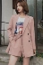 2018 mùa xuân và mùa thu mới Hàn Quốc phiên bản của chic phù hợp với thời trang phù hợp với khí Mỏng đẹp trai nhỏ phù hợp với áo khoác mỏng phụ nữ áo khoác bomber nữ Business Suit