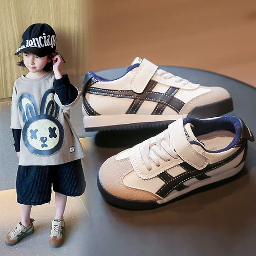 Спортивная обувь для мальчиков, детские кроссовки для отдыха, тренд сезона, мягкая подошва