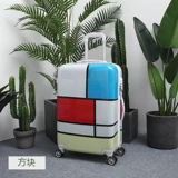 Маленький ретро мультяшный чемодан для путешествий подходит для мужчин и женщин, в корейском стиле, 20 дюймов, популярно в интернете, 24 дюймов