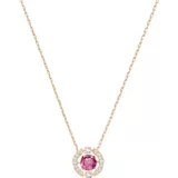Swarovski, ожерелье, синяя цепочка до ключиц, легкий роскошный стиль