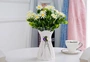 Bình hoa đứng phòng khách bình trang trí thời trang hiện đại tiết kiệm hoa đặc biệt cung cấp dệt nhựa chậu hoa chau nhua trong cay
