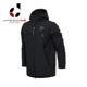 Li Ning của nam giới thể thao áo gió Wade cao cấp windproof trùm đầu áo khoác tinh khiết màu đen tinh khiết áo khoác màu trắng AFDM271