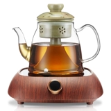 Черный чай вареный чай -устойчивый стеклянный пасет