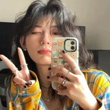 Безразмерное небольшое дизайнерское изысканное летнее кольцо, в цветочек, серебро 925 пробы