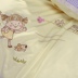 Mẫu giáo quilt ba mảnh bé cotton nap bộ đồ giường trẻ em bộ đồ giường cotton 3 piece set với lõi quilt Bộ đồ giường trẻ em
