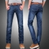 Của nam giới ánh sáng màu jeans nam mùa xuân và mùa hè phần mỏng thẳng lỏng kích thước lớn trung niên của nam giới thường quần dài siêu mỏng style vintage nam Cao bồi