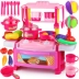 Trẻ sơ sinh con chơi nhà bếp bé đồ chơi cô gái 1-3-6 tuổi 7 trẻ em bé vui vẻ mô phỏng đồ dùng nhà bếp Đồ chơi gia đình