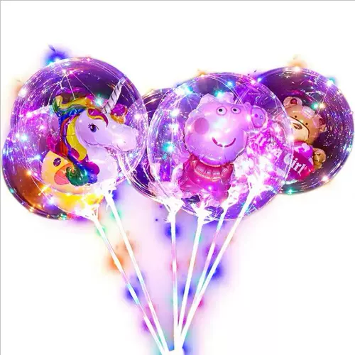 Новые выпуск световых изданий, маленькие подарки, чтобы дать детям девочки сканировать код, красные волны красного шарика, горячие продавцы игрушки