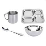 Ложка из нержавеющей стали для детского сада, цвет