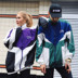 Châu âu và Hoa Kỳ đường phố hip hop hiphop phần mỏng áo khoác những người yêu thích TÌNH YÊU lỏng áo khoác áo khoác áo gió nam giới và phụ nữ Áo gió