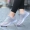 Mùa hè kéo lại giày nữ Phiên bản Hàn Quốc của giày thể thao thủy triều thoáng khí openwork vải giản dị học sinh trung học cơ sở chạy giày giày sneaker nữ hot trend 2021