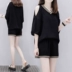 Phụ nữ mang thai phù hợp với mùa hè mô hình thời trang 2018 triều mới mẹ mang thai quần short mùa hè ngắn tay áo giản dị hai mảnh phù hợp với quần áo bầu Áo thai sản