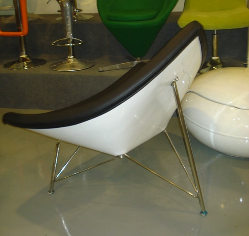 Кокосовое кокосовое оболочка треугольника Стиль повседневной стул знаменитый дизайнер Shell