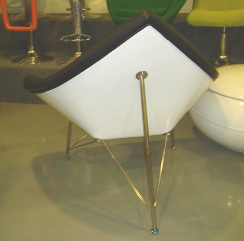 Кокосовое кокосовое оболочка треугольника Стиль повседневной стул знаменитый дизайнер Shell