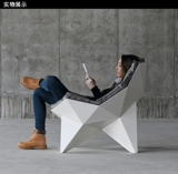 Современный стеклянный диван, вилла для отдыха, кресло для домашнего использования