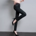 Quần áo thu đông 2022 cộng với quần jean nữ lưng cao nhung mới quần dài chân nhỏ eo thun giảm béo cho mẹ quần phụ nữ trung niên