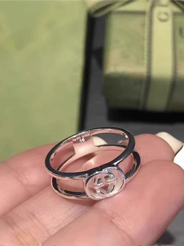 Gucci, кольцо, эмаль подходит для мужчин и женщин для влюбленных, новая коллекция