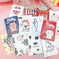 MUMU sản phẩm tốt phim hoạt hình Nhật Bản dâu tây purse túi xách Pháp khoai tây chiên bỏng ngô muối cá coin purse hoạt hình xung quanh hình dán sticker dễ thương