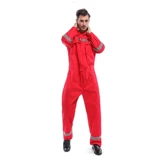 Светоотражающий хлопковый осенний комбинезон для работы, увеличенная толщина